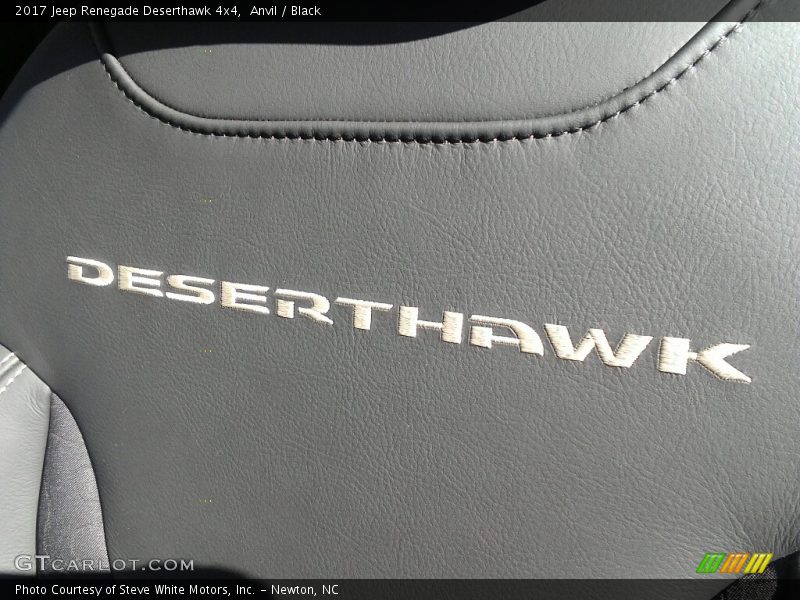 Anvil / Black 2017 Jeep Renegade Deserthawk 4x4