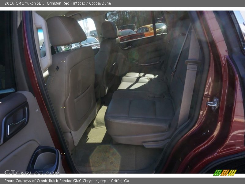 Crimson Red Tintcoat / Cocoa/Dune 2016 GMC Yukon SLT