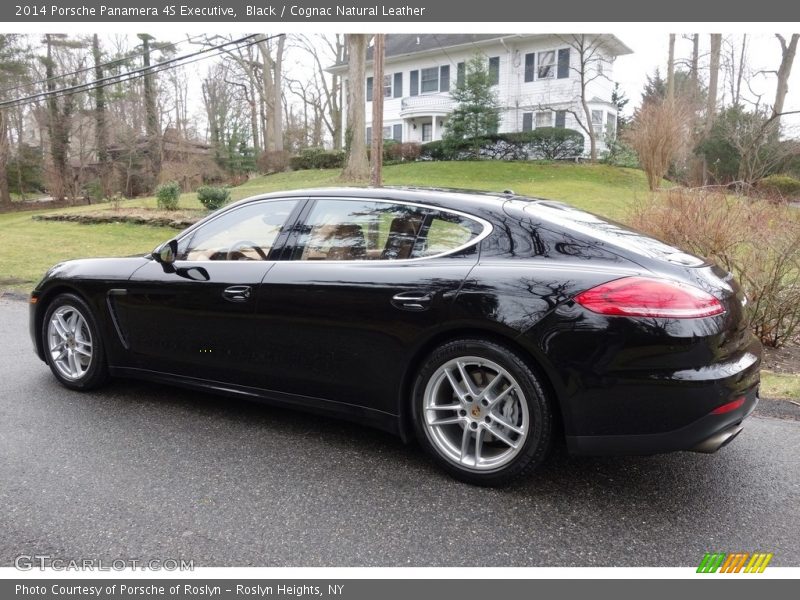 Black / Cognac Natural Leather 2014 Porsche Panamera 4S Executive