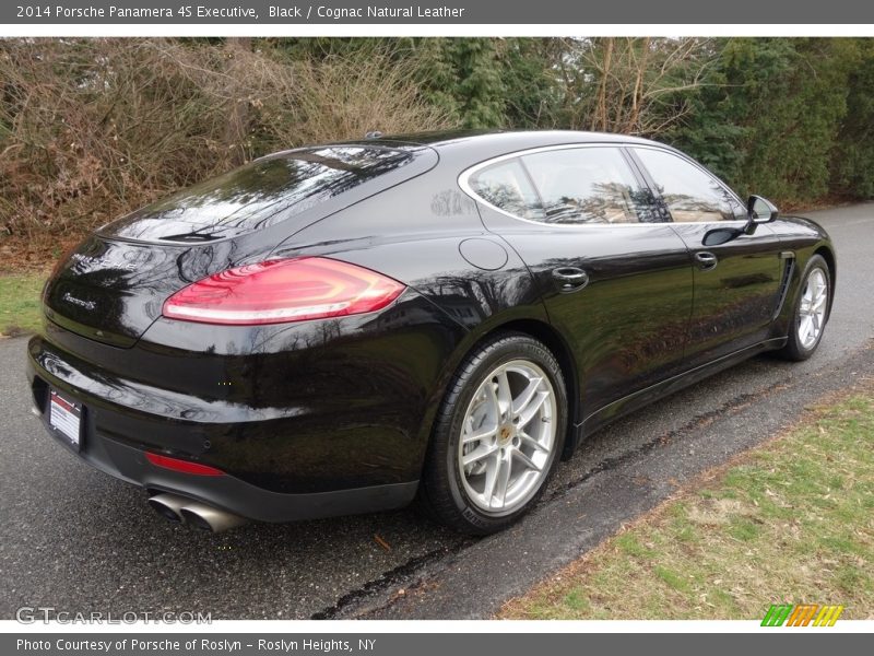 Black / Cognac Natural Leather 2014 Porsche Panamera 4S Executive