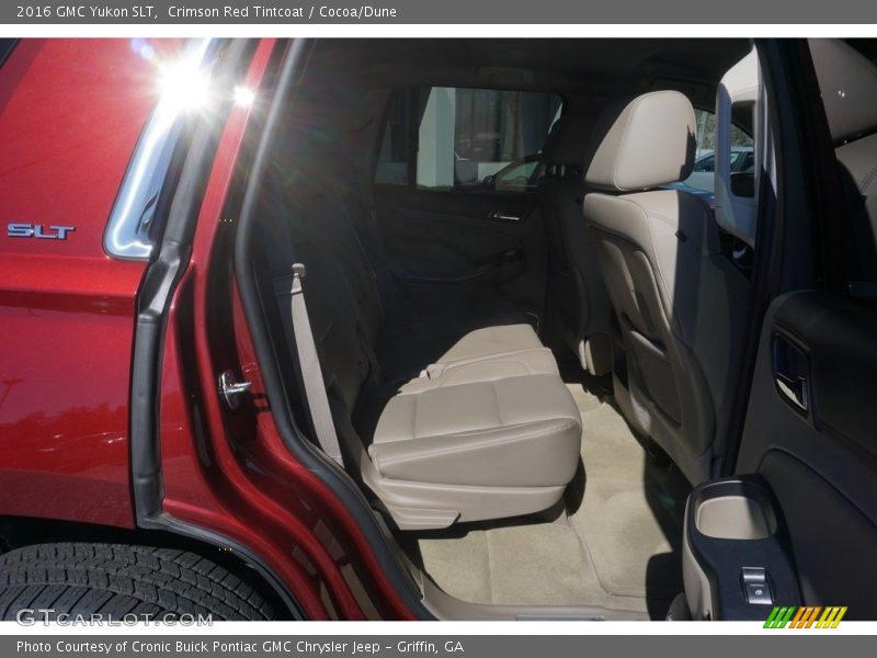 Crimson Red Tintcoat / Cocoa/Dune 2016 GMC Yukon SLT