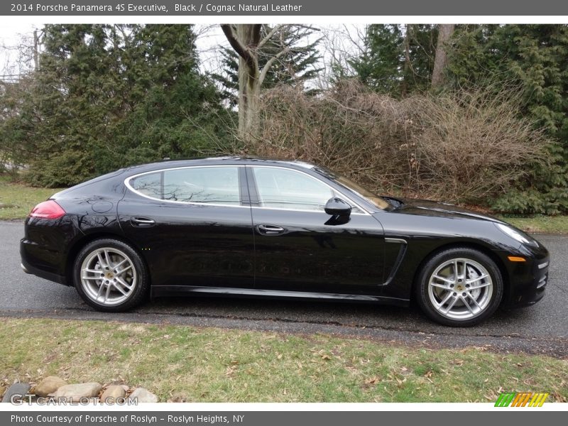 Black / Cognac Natural Leather 2014 Porsche Panamera 4S Executive