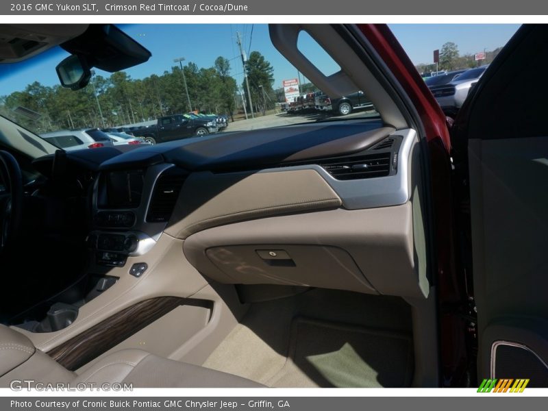 Crimson Red Tintcoat / Cocoa/Dune 2016 GMC Yukon SLT