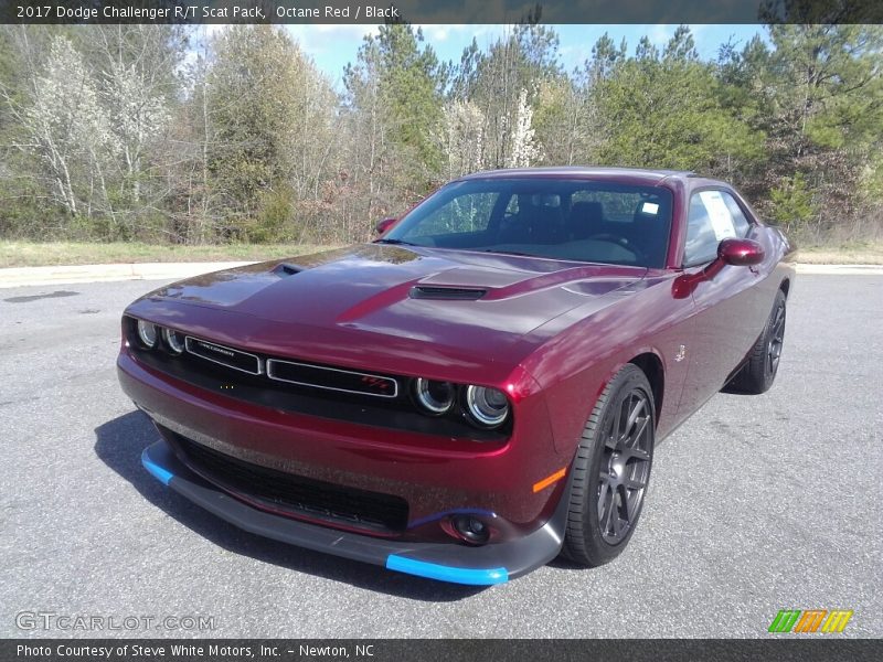 Octane Red / Black 2017 Dodge Challenger R/T Scat Pack