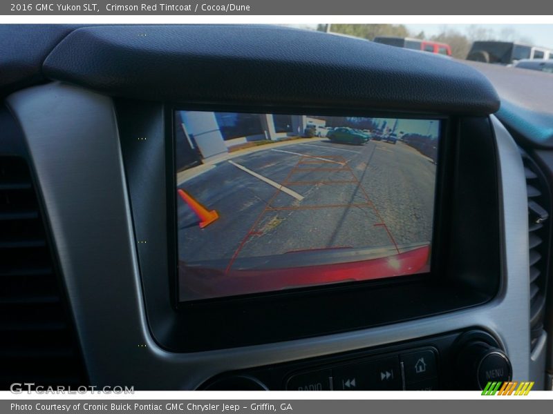 Crimson Red Tintcoat / Cocoa/Dune 2016 GMC Yukon SLT