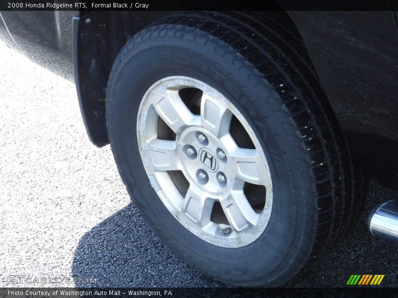 Formal Black / Gray 2008 Honda Ridgeline RTS