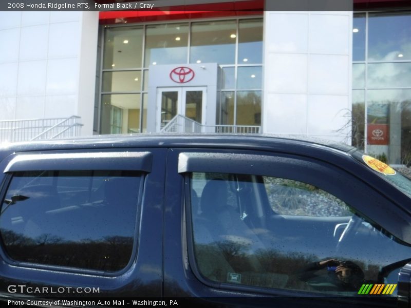 Formal Black / Gray 2008 Honda Ridgeline RTS