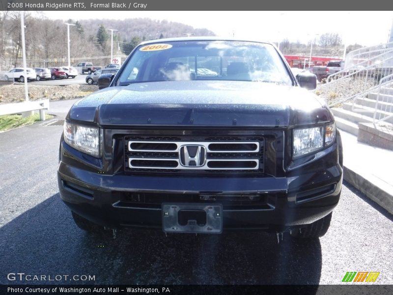 Formal Black / Gray 2008 Honda Ridgeline RTS
