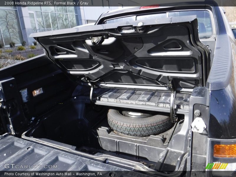 Formal Black / Gray 2008 Honda Ridgeline RTS