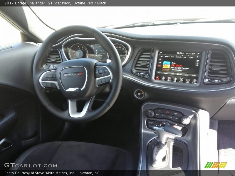 Octane Red / Black 2017 Dodge Challenger R/T Scat Pack