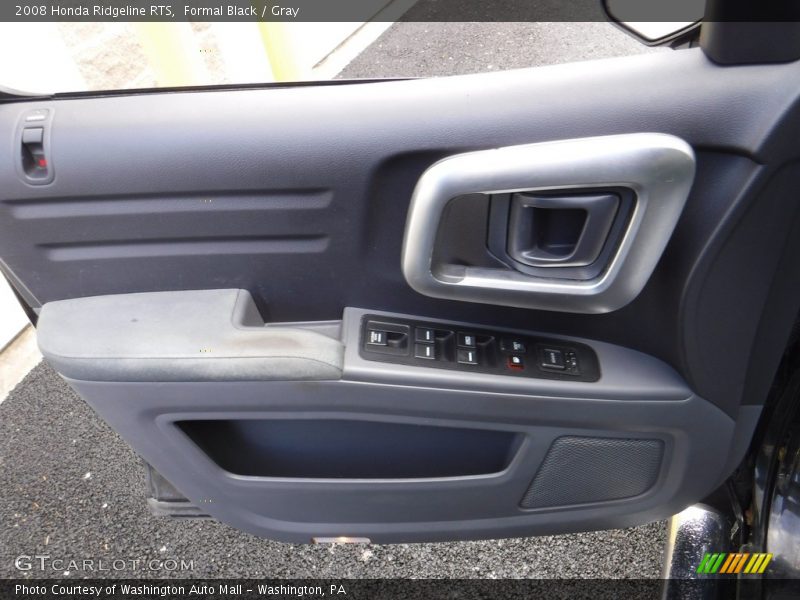 Formal Black / Gray 2008 Honda Ridgeline RTS