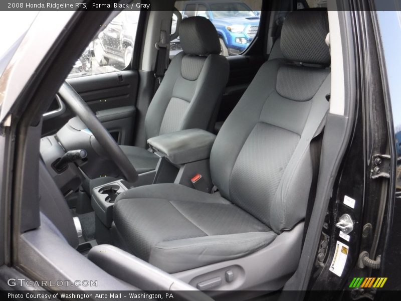 Formal Black / Gray 2008 Honda Ridgeline RTS