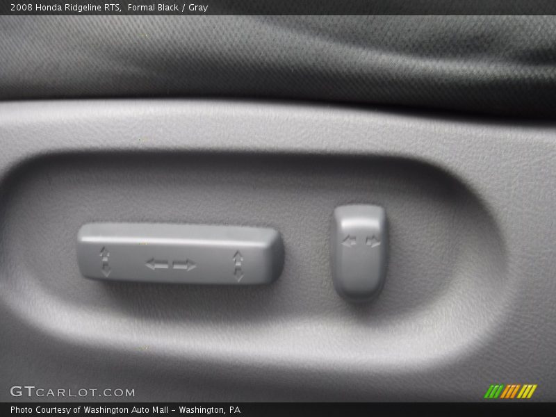 Formal Black / Gray 2008 Honda Ridgeline RTS