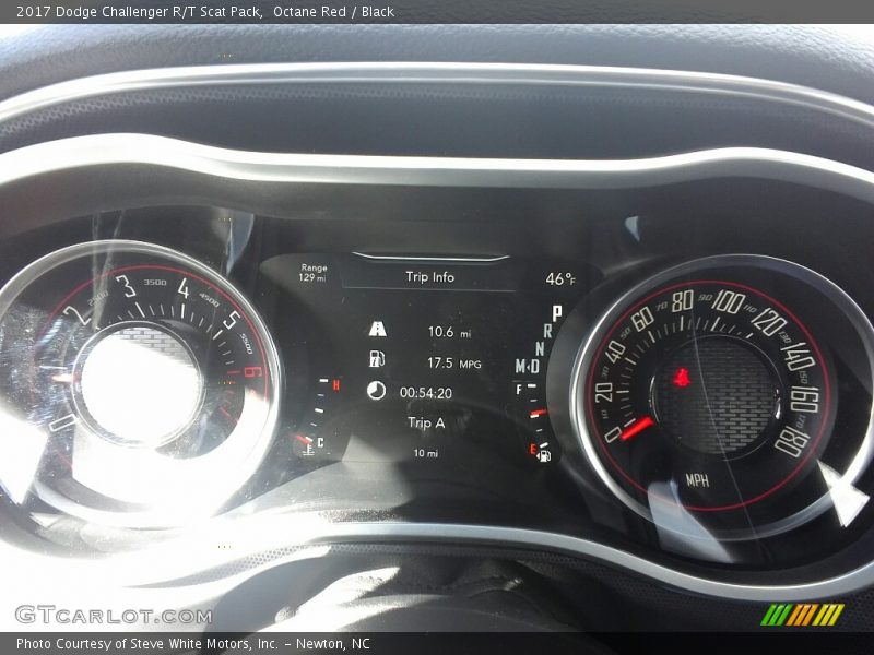 Octane Red / Black 2017 Dodge Challenger R/T Scat Pack