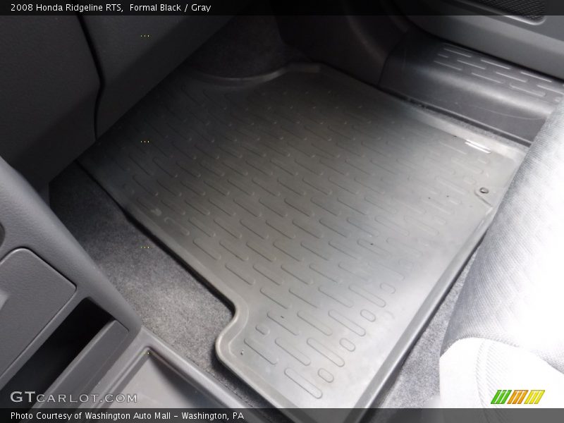 Formal Black / Gray 2008 Honda Ridgeline RTS
