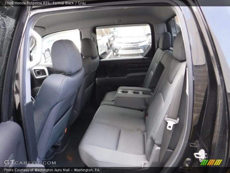 Formal Black / Gray 2008 Honda Ridgeline RTS