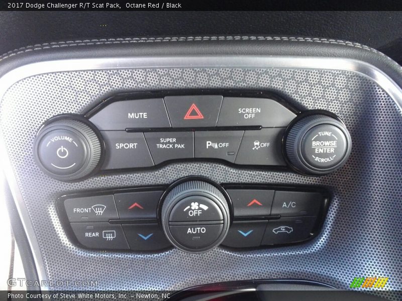 Octane Red / Black 2017 Dodge Challenger R/T Scat Pack