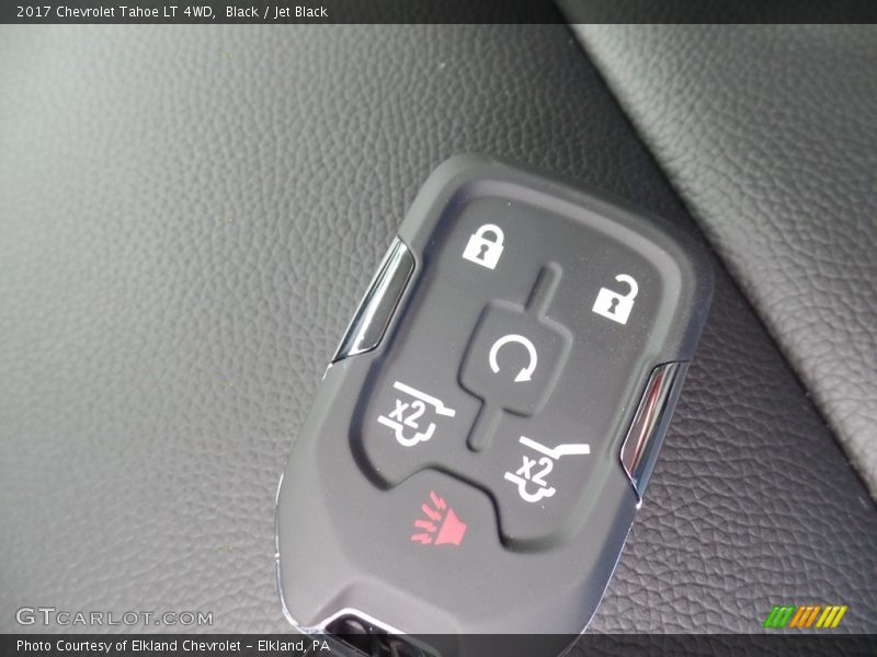 Black / Jet Black 2017 Chevrolet Tahoe LT 4WD