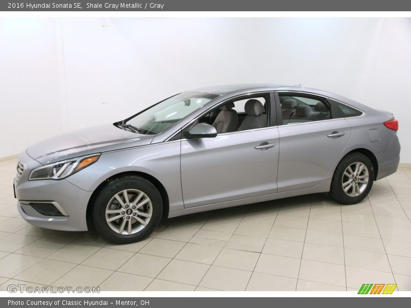 Shale Gray Metallic / Gray 2016 Hyundai Sonata SE