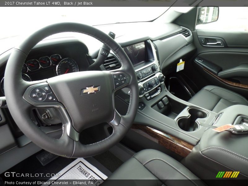 Black / Jet Black 2017 Chevrolet Tahoe LT 4WD