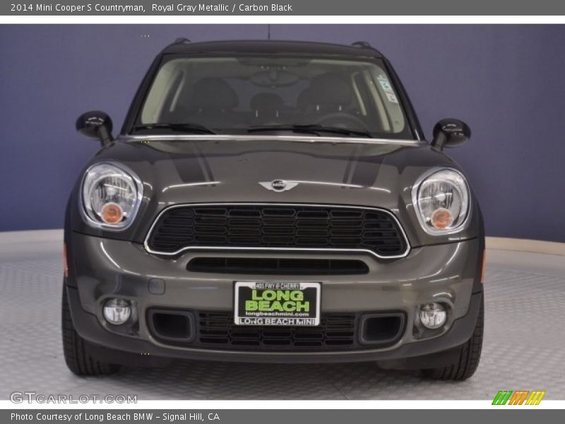 Royal Gray Metallic / Carbon Black 2014 Mini Cooper S Countryman