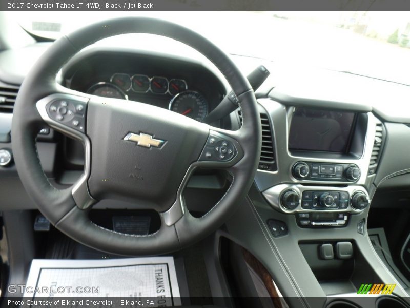 Black / Jet Black 2017 Chevrolet Tahoe LT 4WD