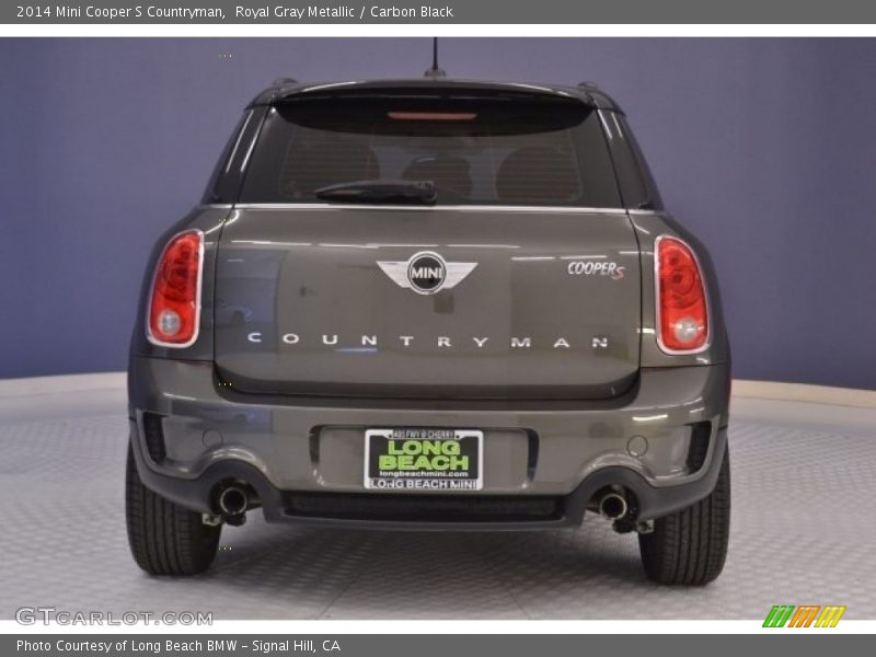 Royal Gray Metallic / Carbon Black 2014 Mini Cooper S Countryman