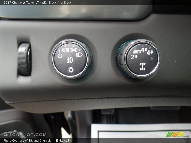 Black / Jet Black 2017 Chevrolet Tahoe LT 4WD