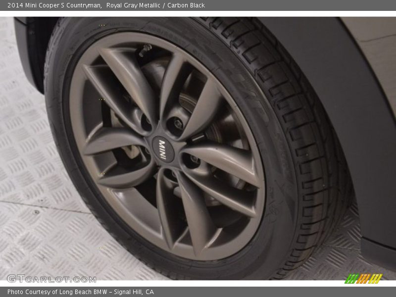 Royal Gray Metallic / Carbon Black 2014 Mini Cooper S Countryman