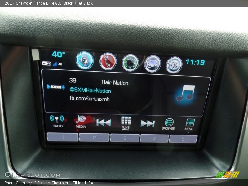 Black / Jet Black 2017 Chevrolet Tahoe LT 4WD