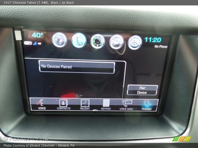 Black / Jet Black 2017 Chevrolet Tahoe LT 4WD