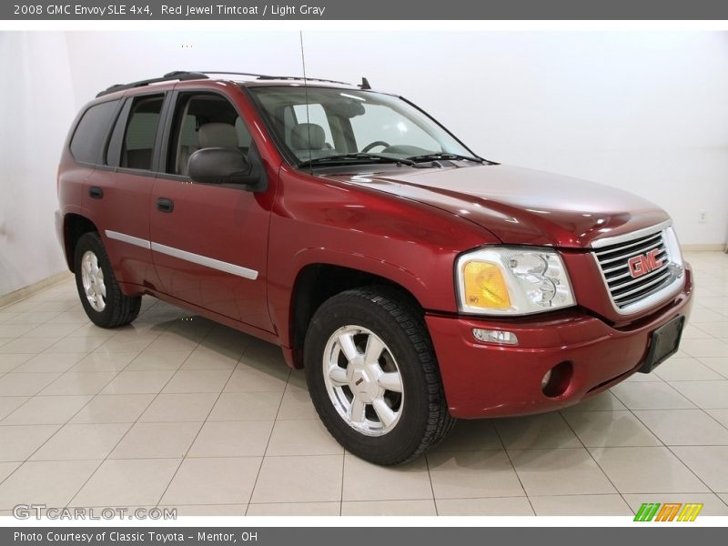 Red Jewel Tintcoat / Light Gray 2008 GMC Envoy SLE 4x4