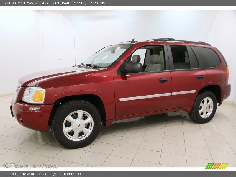 Red Jewel Tintcoat / Light Gray 2008 GMC Envoy SLE 4x4