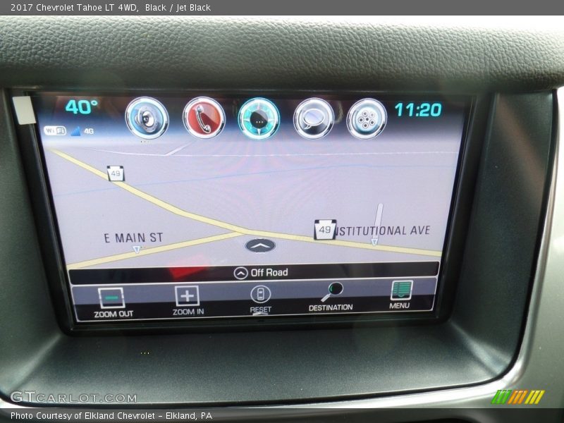 Black / Jet Black 2017 Chevrolet Tahoe LT 4WD