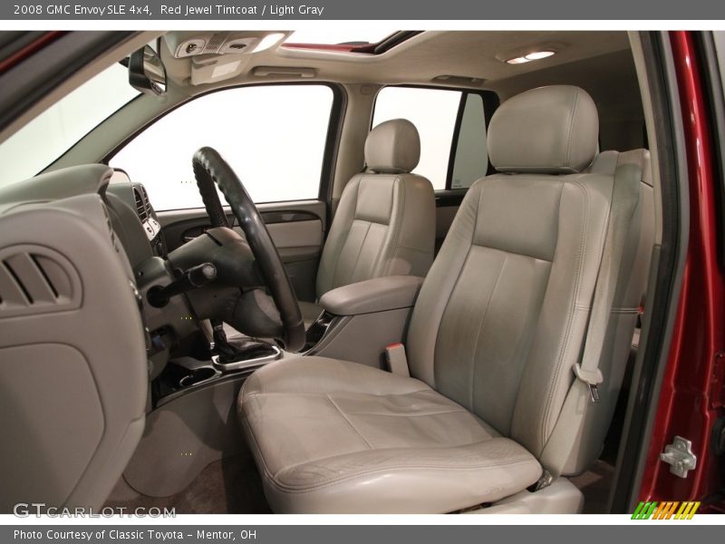 Red Jewel Tintcoat / Light Gray 2008 GMC Envoy SLE 4x4