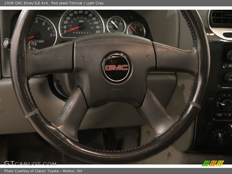 Red Jewel Tintcoat / Light Gray 2008 GMC Envoy SLE 4x4