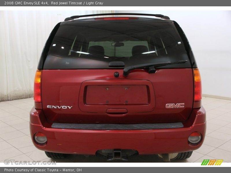Red Jewel Tintcoat / Light Gray 2008 GMC Envoy SLE 4x4