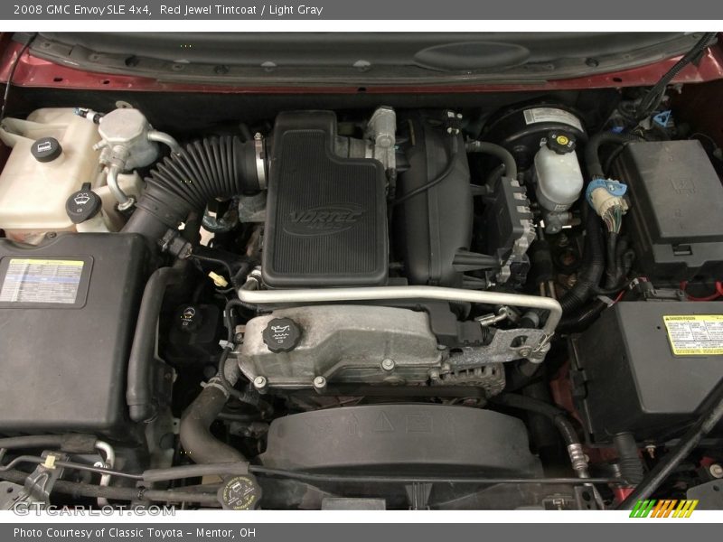 Red Jewel Tintcoat / Light Gray 2008 GMC Envoy SLE 4x4