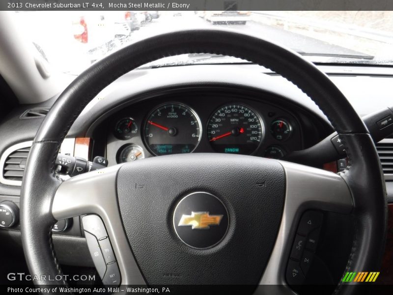 Mocha Steel Metallic / Ebony 2013 Chevrolet Suburban LT 4x4