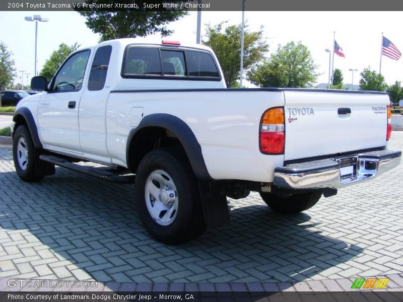 Super White / Charcoal 2004 Toyota Tacoma V6 PreRunner Xtracab