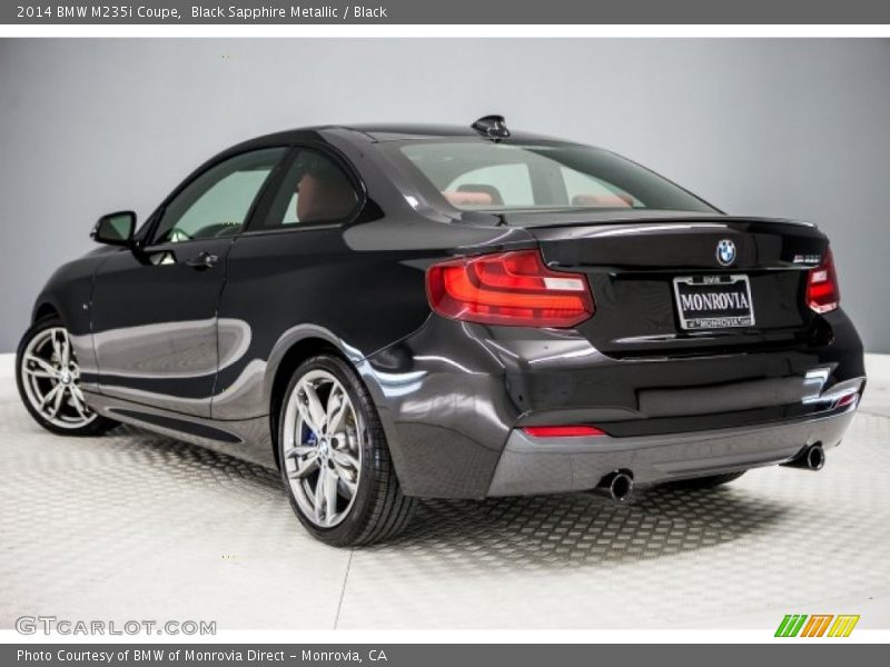 Black Sapphire Metallic / Black 2014 BMW M235i Coupe