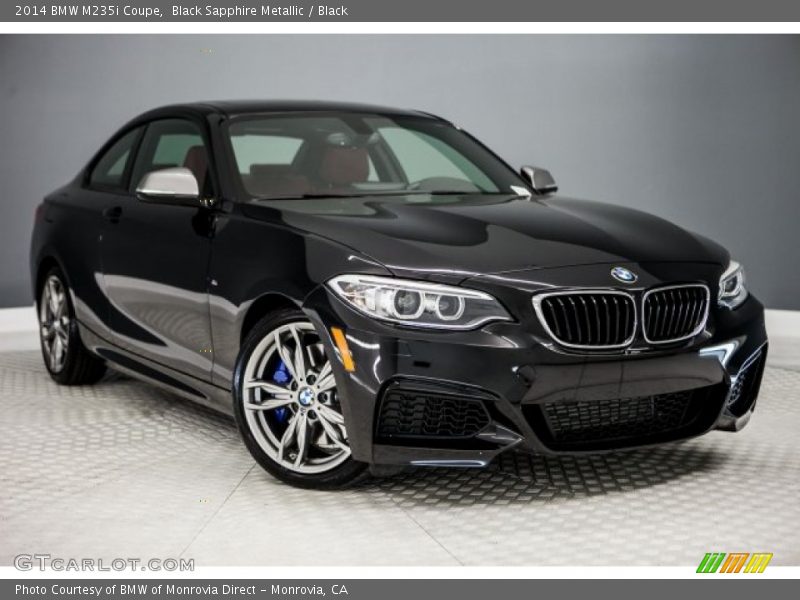 Black Sapphire Metallic / Black 2014 BMW M235i Coupe