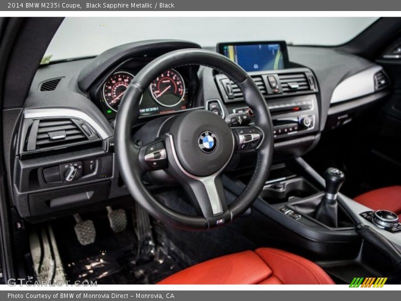 Black Sapphire Metallic / Black 2014 BMW M235i Coupe