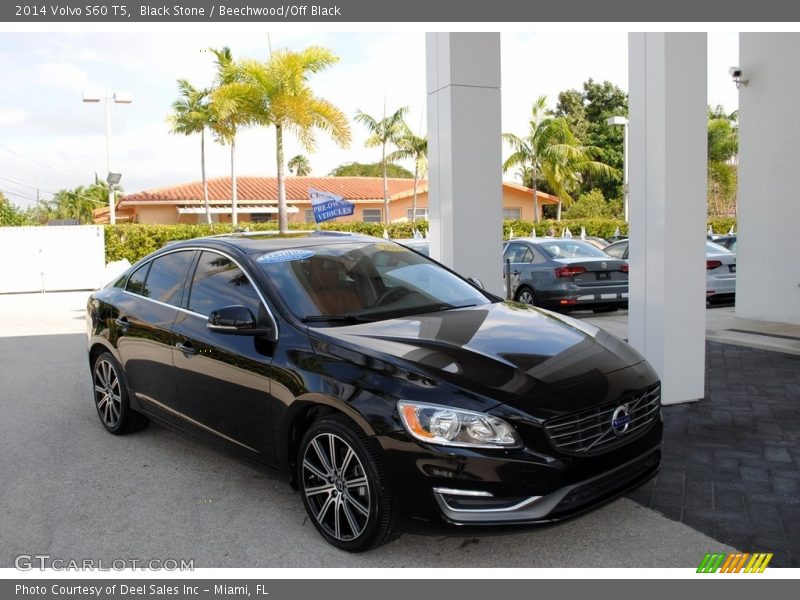 Black Stone / Beechwood/Off Black 2014 Volvo S60 T5