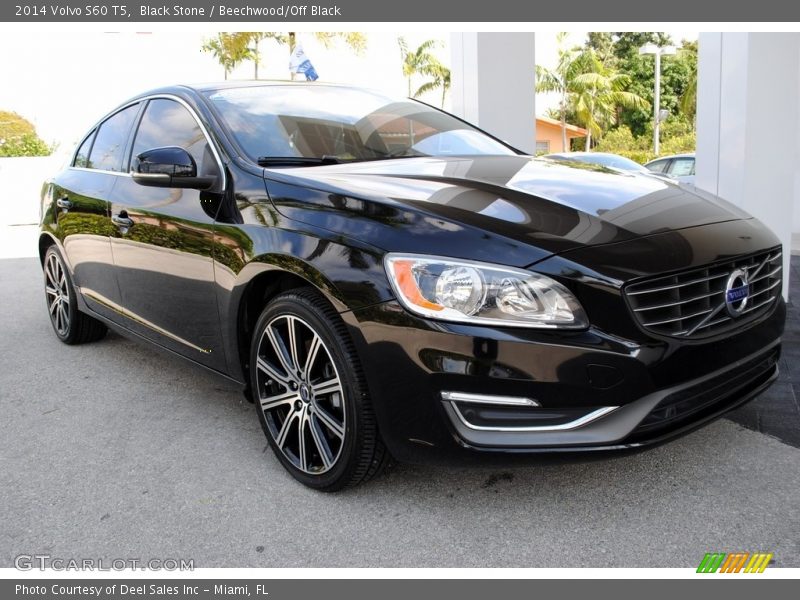 Black Stone / Beechwood/Off Black 2014 Volvo S60 T5