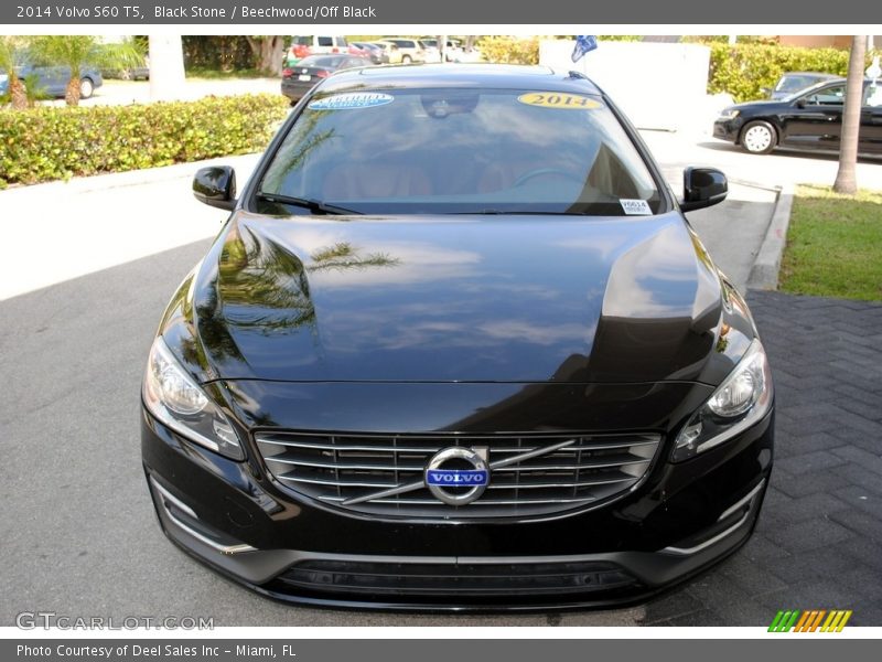 Black Stone / Beechwood/Off Black 2014 Volvo S60 T5