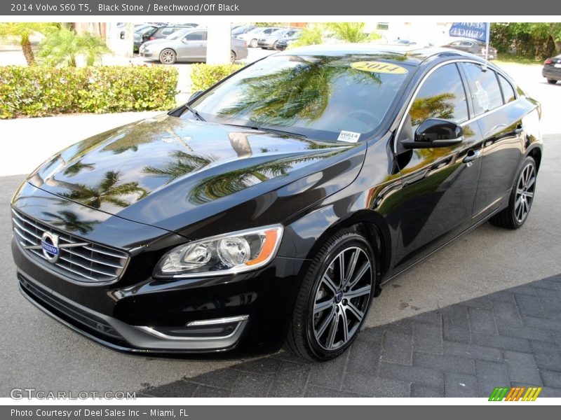 Black Stone / Beechwood/Off Black 2014 Volvo S60 T5
