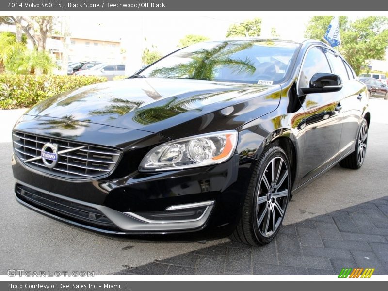 Black Stone / Beechwood/Off Black 2014 Volvo S60 T5