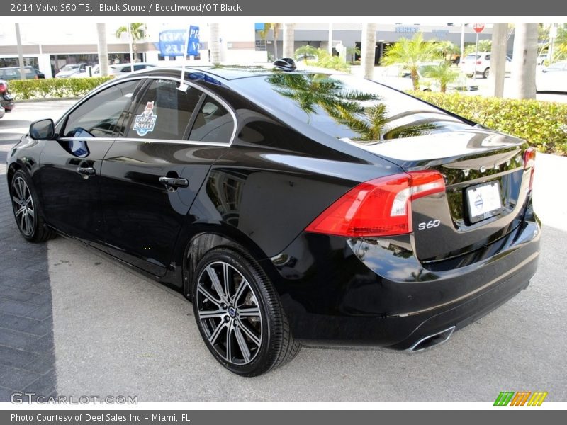 Black Stone / Beechwood/Off Black 2014 Volvo S60 T5