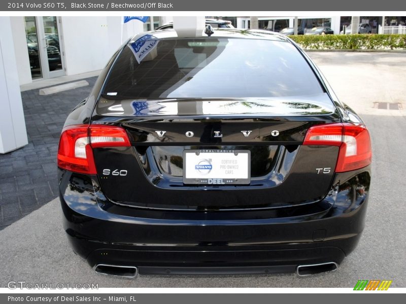 Black Stone / Beechwood/Off Black 2014 Volvo S60 T5